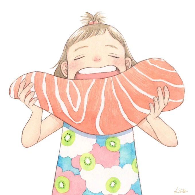生サーモンの刺身をこうやって食べたい? 