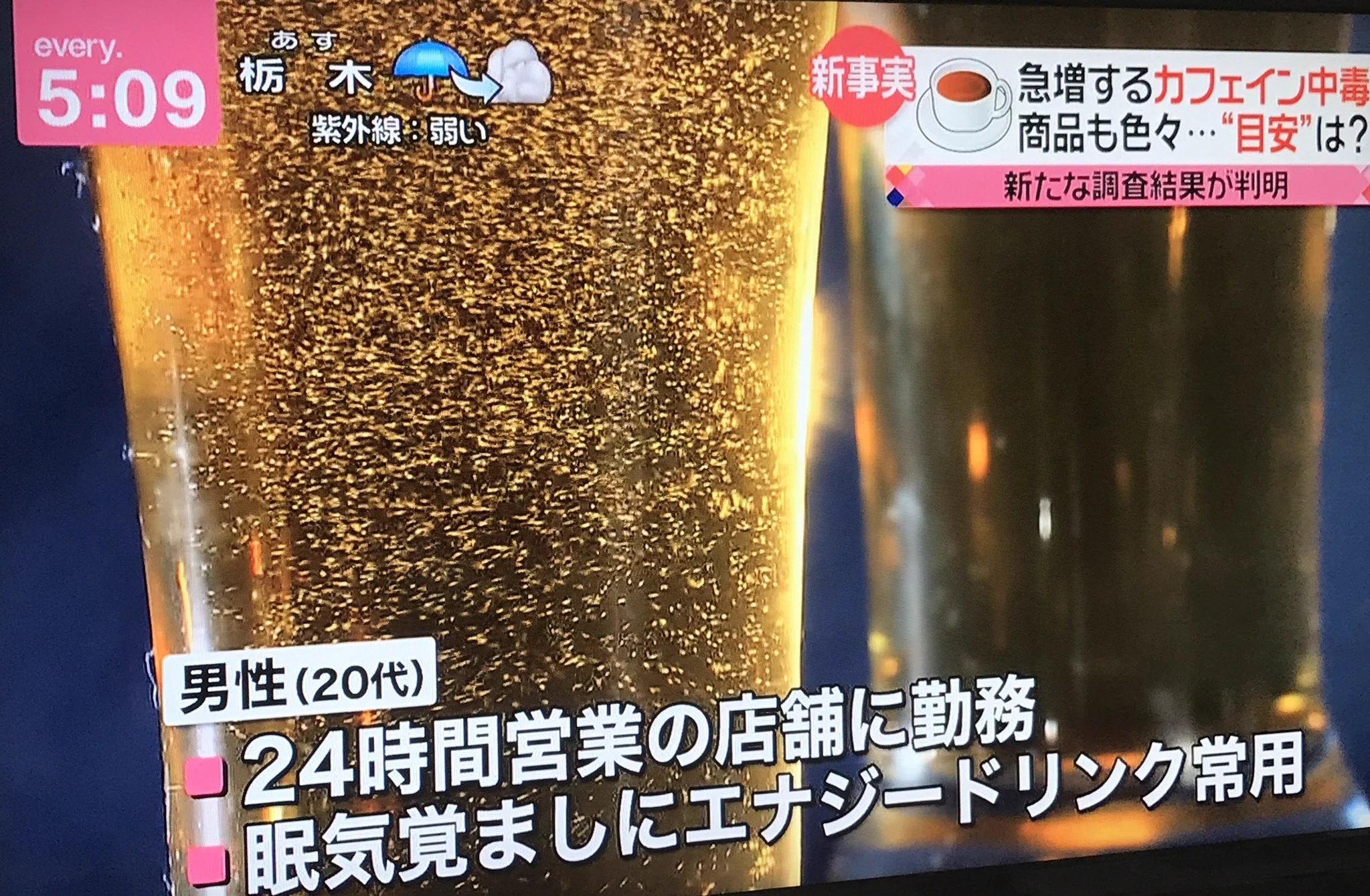 過剰摂取に注意！？エナジードリンクを飲みすぎるとカフェイン中毒になるかも！