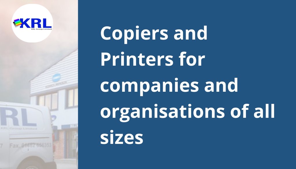 The Smart Choice for Office Copy and Print: https://t.co/fCc5NDG483
#KRLGroup #Hull #EastYorkshire #Lincolnshire https://t.co/O26KCRlU5I