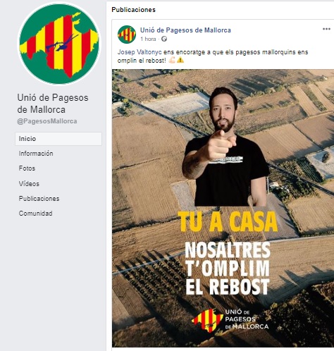 efuenteib's tweet photo. Hay basura y luego hay esto 👇 Los que asesinó ETA y el GRAPO no podrán consumir producto local. Unió de Pagesos la ha cagado a lo grande. Lo único que van a conseguir es acabar metiéndose las lechugas por vía rectal. https://t.co/AswzIjIXVy