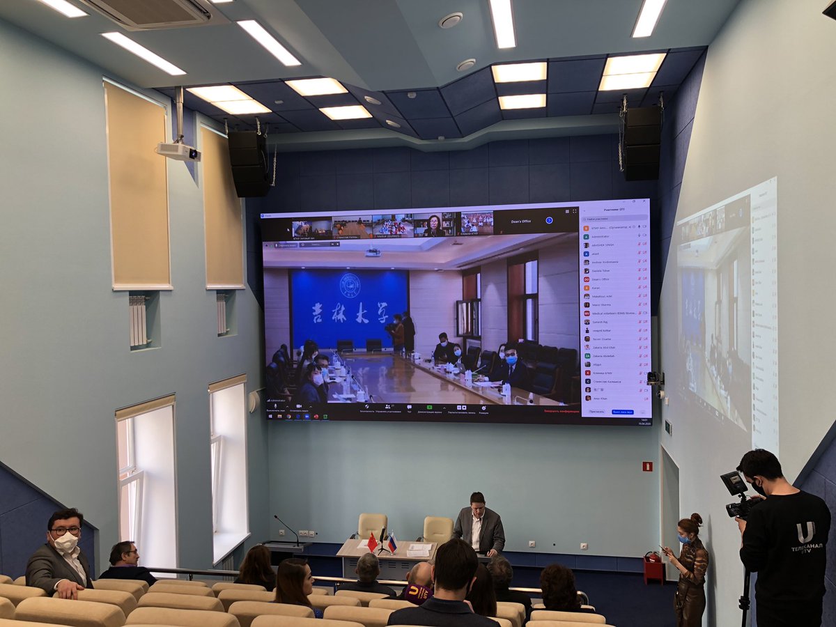 BashkirSMU's tweet photo. International Conference on #covid_19 | 10.04.2020 | #bsmupressteam #deansofficeforinternationalstudents #bsmu #бгму #бгмууфа #meduniversity #bashkirstatemedicaluniversity #medicalschool #volenteercrew #surgery #therapy #pharmacy #medicalatrussia #ufa #russia https://t.co/HKKrxii6NN