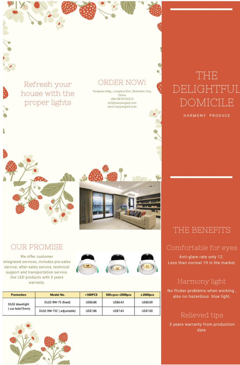 LedHaoyang's tweet photo. Refresh your house with the harmony lights.
In promotion now...
#antiglare12 #downlight #harmony #enjoyable #haoyangled https://t.co/gRmm3uS8O1
