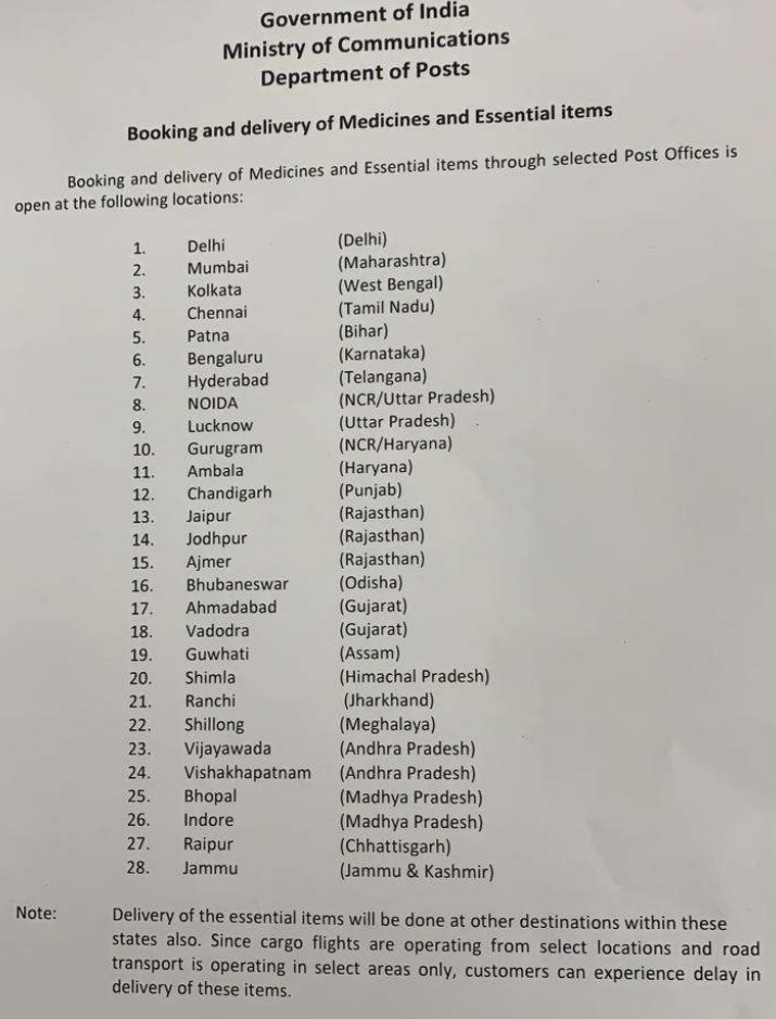 India Post on Twitter "Sir, It is informed you that Booking and