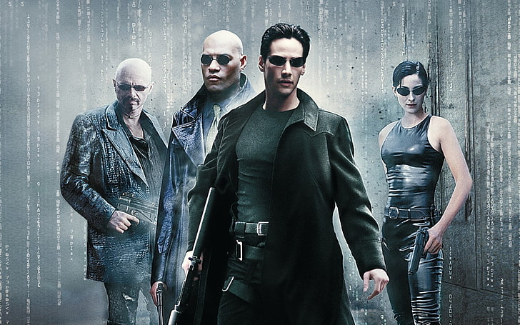 Now how can I not mention Matrix (1999) by the Wachowskis, right? They all have talked about it at some point.Dystopian future, cyberpunk sci-fi where humanity is trapped inside a simulated reality while intelligent machines have taken over the world... @BTS_twt