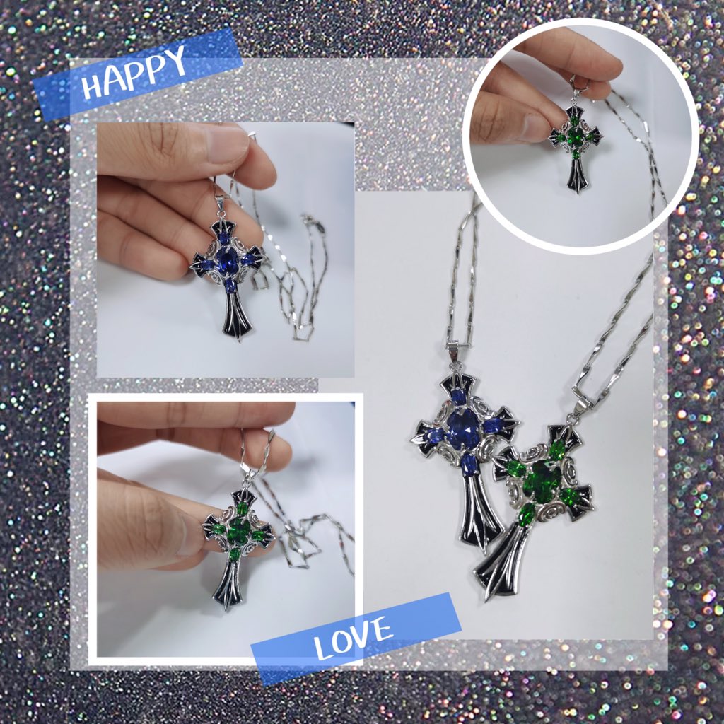 Cri_Fiona's tweet photo. Celtic Cross Pendant Necklaces #merthus #crossnecklace #emerald #bluesapphire #celtic #silverjewelry #necklace #prayfortheworld https://t.co/LQFk7yV51r