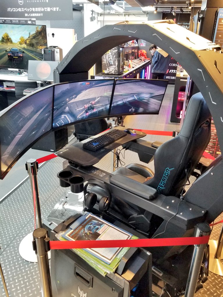 kamenyanFx's tweet photo. #ゲーミングPC #秋葉原
#PredatorThronos #PCゲーム
なんにもすることないですねぇ
秋葉原でえげつないモノ見た
350万円だとよぉ(^_^;)
APEXとかPUBGとかタルコフとか
コールオブデューティとかデビューしてみようかなぁ https://t.co/1z8l8ydjgD
