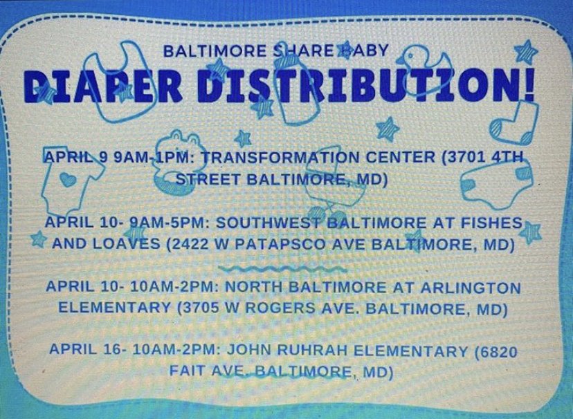 Seedsofpromise_'s tweet image. To our #YoungKings👑 who are fathers check out these locations for #DiaperDistribution. #BaltimoreShareBaby #WereInThisTogether #LoveYallHear #SeedsOfPromise