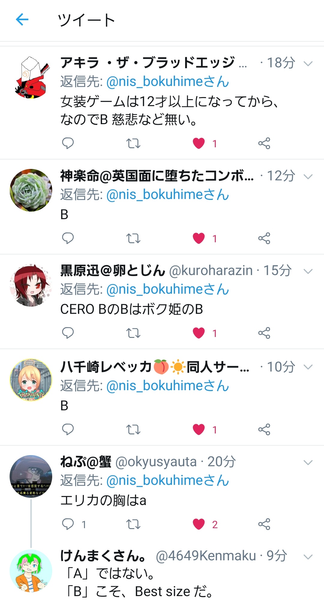 ボク姫project 公式 コメント欄に溢れるcero B弄り これほどまでに 人類が愚かだとは思いませんでした やはり よりよい世界を実現させるために 人類には女装覚醒を促さなければなりませんね ボク姫 T Co Hqgt3xxyvt T Co ボク姫project 公式 コメント欄に溢れるcero B弄り これほどまでに 人類が愚かだとは思いませんでした やはり よりよい世界を実現させるために 人類には女装覚醒を促さなければなりませんね ボク姫 T Co Hqgt3xxyvt T Co