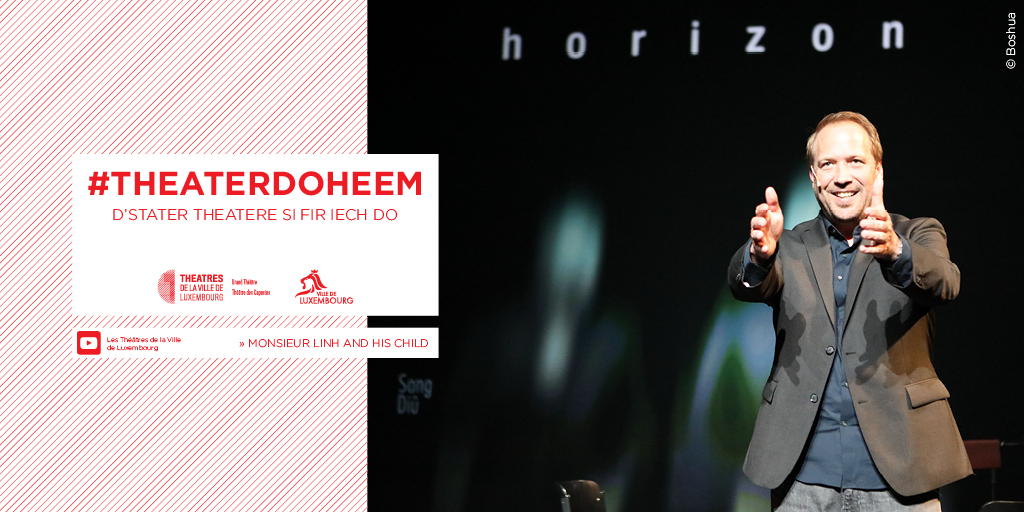 lestheatresvdl's tweet photo. #THEATERDOHEEM
We're happy to announce this weekend's programme:
▶️ Saturday, 11 April, 8pm: Monsieur Linh and His child (in English): https://t.co/XwRtP8PXnF 
▶️ Sunday, 12 April, 5pm: Rabonzel (op Lëtzebuergesch): https://t.co/Y5xMkMNkYV 
#MirsifirIechdo #lestheatresvdl https://t.co/HaqFGpljNH
