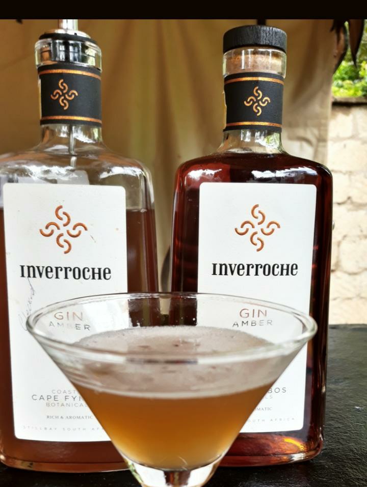 6. Inverroche Amber Gin is a floral South African Fynbos infused handcrafted Gin.Alc 43.5%. Price 5600 Village cellar, Chupachap and most retail stores.