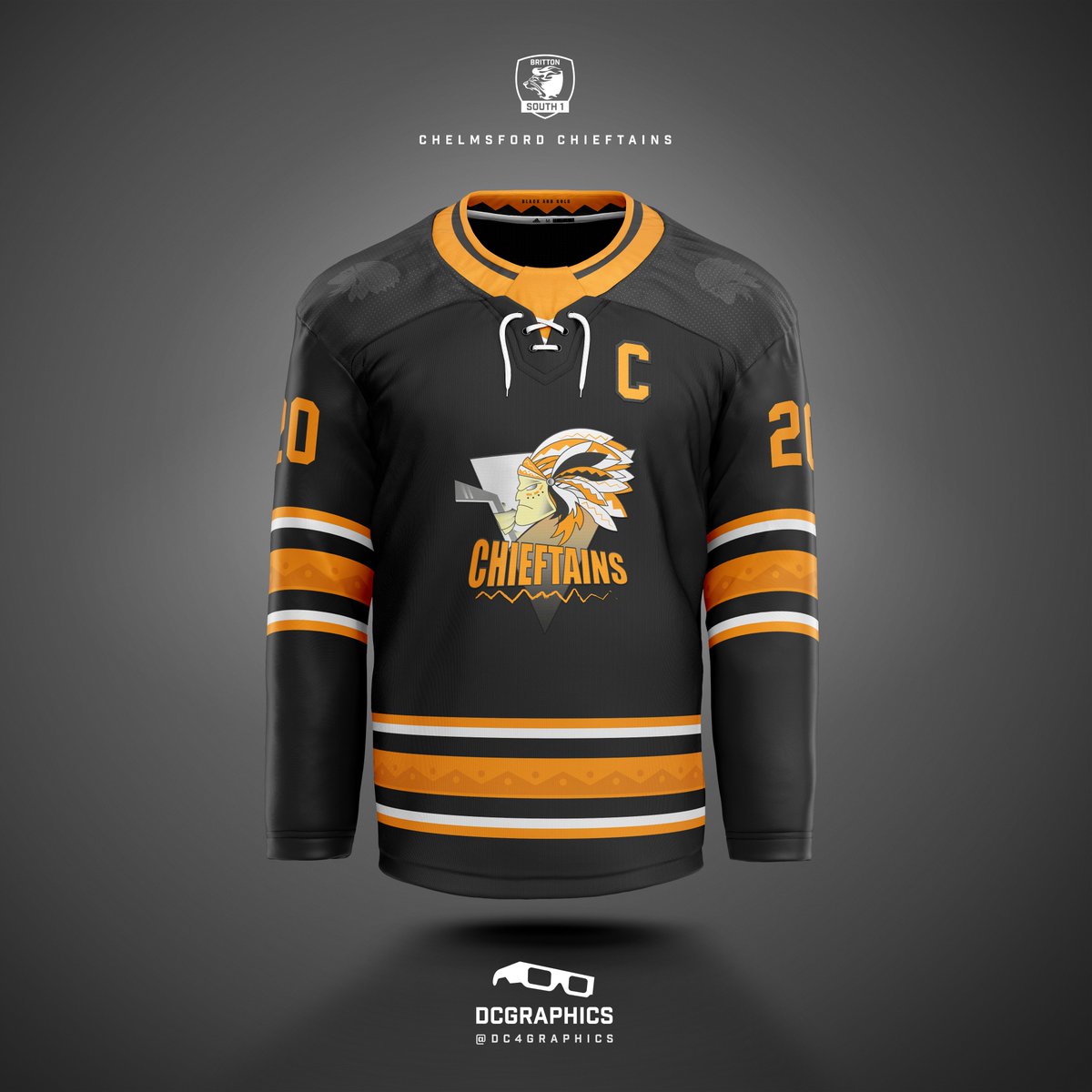 dc4graphics's tweet image. NIHL S1 Jersey Concepts, 1-3 out of 10 (2020-12)
My first lock down project. I have wanted to do this for a while but never had the time.

Chelmsford Chieftains @chiefsicehockey
Oxford City Stars @OxfordCityStars
Romford Raiders 2 @RJRIceHockey

#NIHL #Hockey #Jersey #design