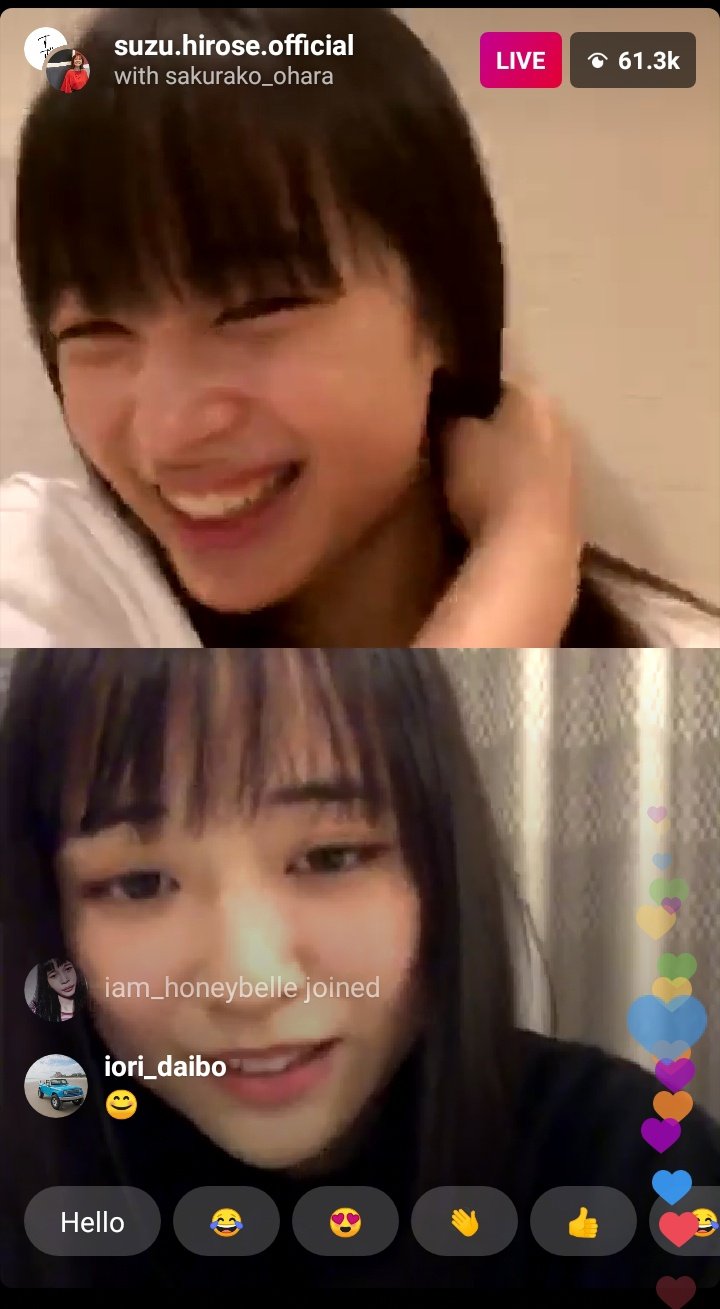 Bellie Watch Homunculus La Ohara Sakurako Hirose Suzu Is Now Live In Ig 大原櫻子 広瀬すず