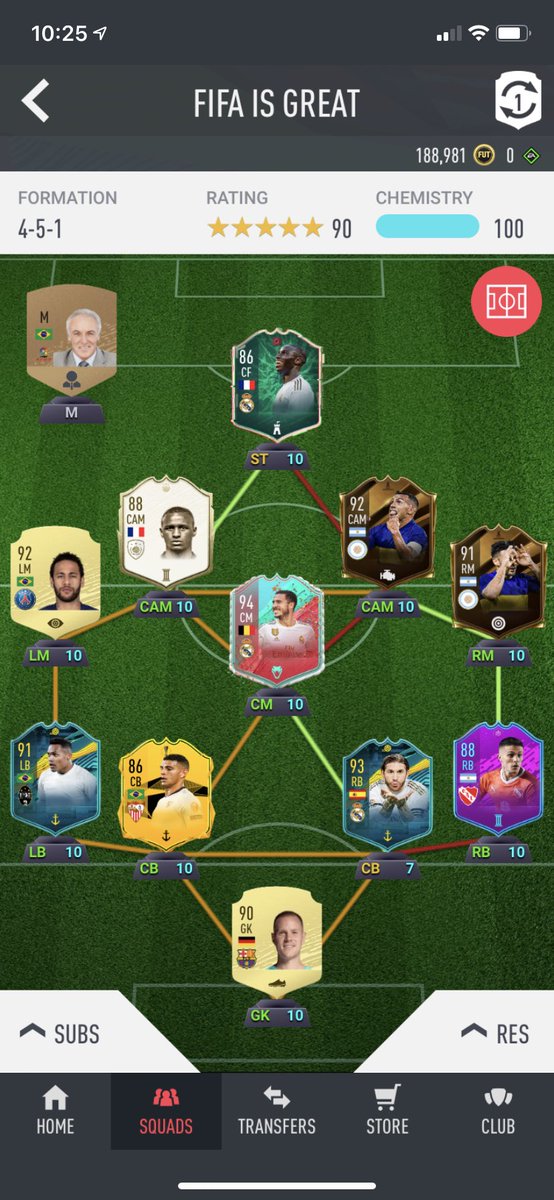 british_rage's tweet image. Thoughts on this team for WL guys? How has hazard been for people? #FIFA20 #TeamHelp #WeekendLeague
