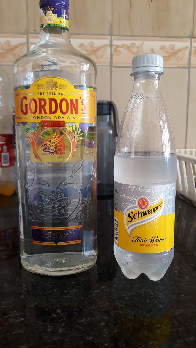 9. Gordon's London dry Gin. Gordon`s gin is triple-distilled and contains juniper berries coriander seeds,angelica root,licorice,orris root,orange and lemon peel flavours.Alc 40%, price 1850 for the 1L. Available at all liquor stores and shops.