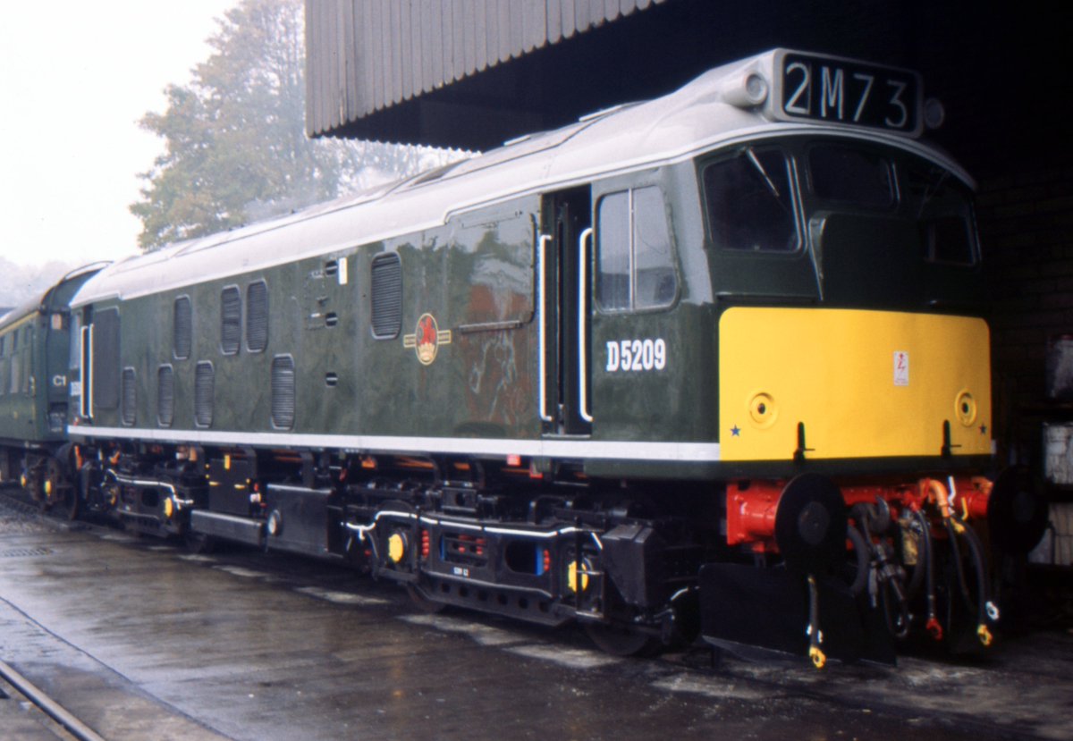 #heritagerailday #virtualgala D5209 at @WorthValley 23/10/1988