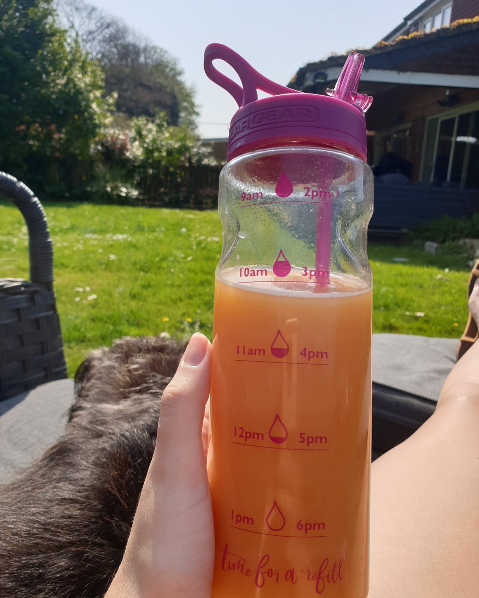 Great drinking vessel to remind me when to top up the cocktail 🤙🏼🍹