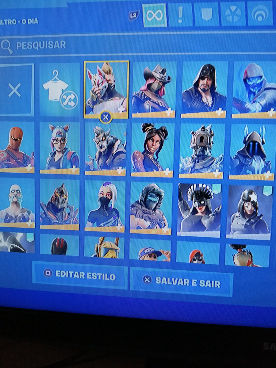 contas fortnite