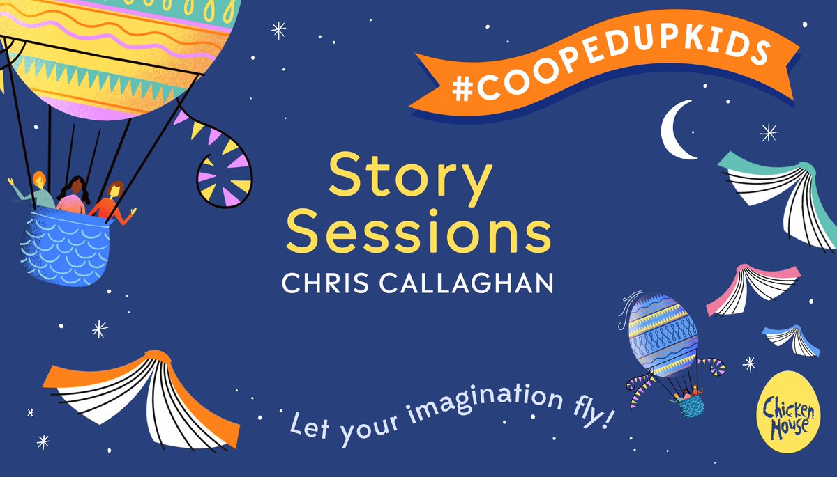 callaghansstuff's tweet image. Please join me at 6pm on Easter Sunday, where I'll attempt to summon my inner Jackanory.
There'll be chocolate 🍫.
There'll also be "acting".
(Sorry about that!)
#EasterWeekend #UnitedByBooks
#CoopedUpKids

youtu.be/l21uSRBr-9s