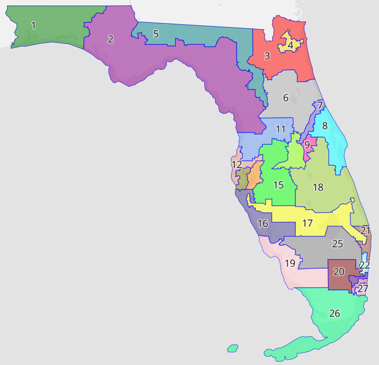 Addendum: missed a couple of maps. My 2012 FL map did pretty well. The closest,  #FL04 (Jacksonville), solidified a 16-10 D delegation.  #ElectionTwitter https://davesredistricting.org/join/4da9c75f-d637-455f-b958-6ac4495baed2