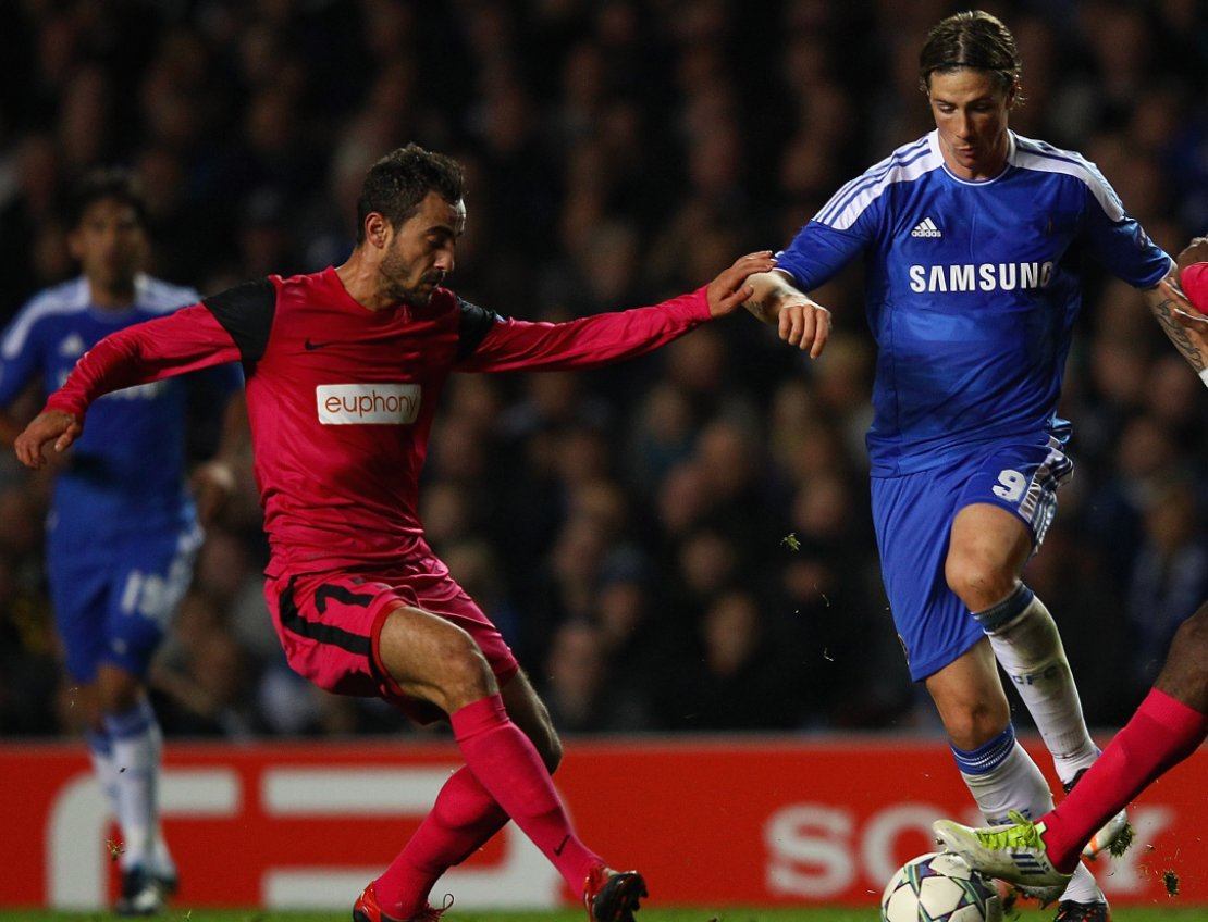  Chelsea swept Genk aside in a 5-0 win at the Bridge in October - Torres scored a rare brace in the first half.  They could only hold the Belgians to a draw in the return fixture - their lead at the top of the group cut to just two points.