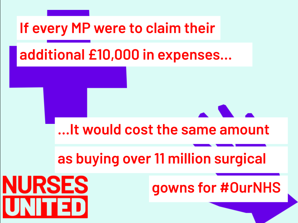 nurses_united's tweet image. We're still waiting for politicians to start listening to the #Nurses. Why are we still struggling to get gowns to stop us dying from #COVID19? Is it because you're setting up your Wifi?