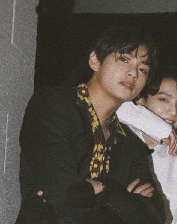 taehyung’s intimidating gaze penetrated my soul