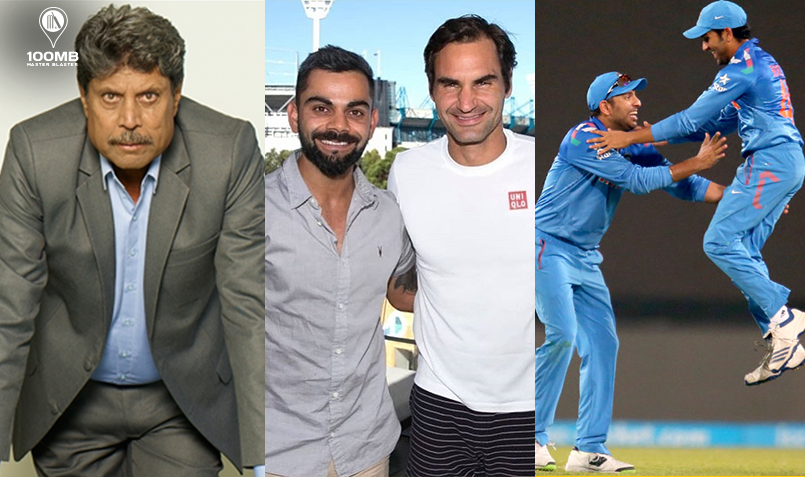 100MasterBlastr's tweet photo. .@rogerfederer poses a big challenge to @imVkohli while @josbuttler is successful in his efforts to raise money for charity. All this and much more in this week's edition of #TheExtras

Read more: https://t.co/mrle6Fa0C0 https://t.co/UMxHLr5SnR