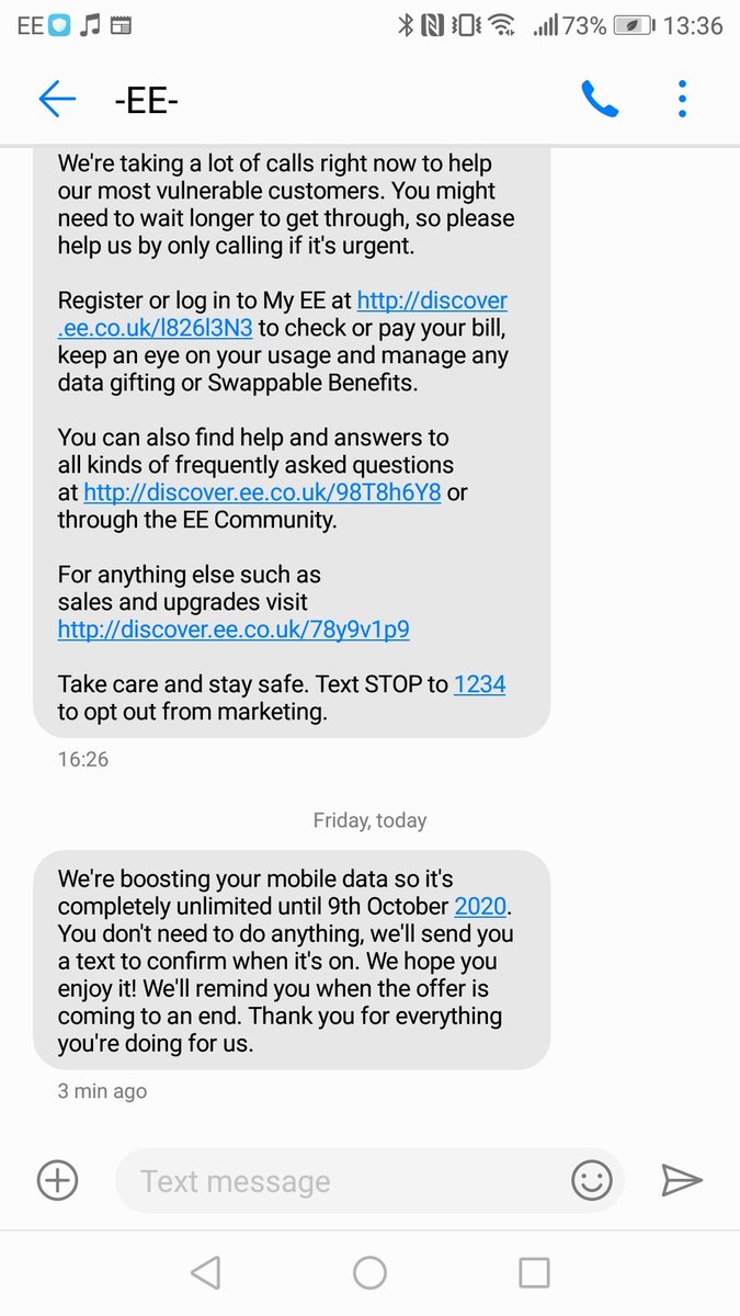 scottycollo's tweet photo. this is brilliant! thanks @EE for doing this https://t.co/6FbqxPpcvk