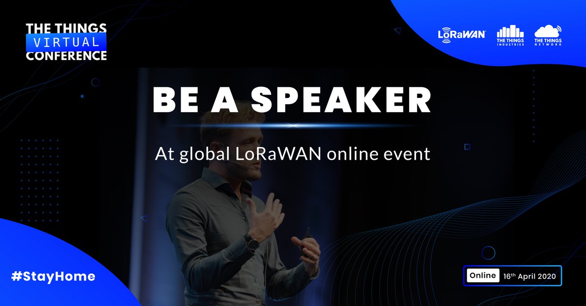 The Things Conference India (@thingsconindia) on Twitter photo Experts! Hereβs your spotlight to share your knowledge with the world of IoT & LoRaWANπ
Be a speaker at The Things Virtual Conference and share your insights as the world listens to you π. Send your proposal at ππ¨π§πππ«ππ§ππ@ππ‘πππ‘π’π§π π¬ππ¨π§πππ«ππ§ππ.π¨π«π Experts! Hereβs your spotlight to share your knowledge with the world of IoT & LoRaWANπ
Be a speaker at The Things Virtual Conference and share your insights as the world listens to you π. Send your proposal at ππ¨π§πππ«ππ§ππ@ππ‘πππ‘π’π§π π¬ππ¨π§πππ«ππ§ππ.π¨π«π