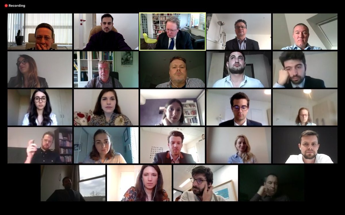 coebruges's tweet photo. Together with @Accenture and The Lisbon Council, the European Political and Governance Studies Department of the College of Europe hosted the jury meeting of the European Centre for Government Transformation online: https://t.co/QTyAVue7nA #POL #ECGT #collegeofeurope #CoEBruges https://t.co/xjUUkoe16J