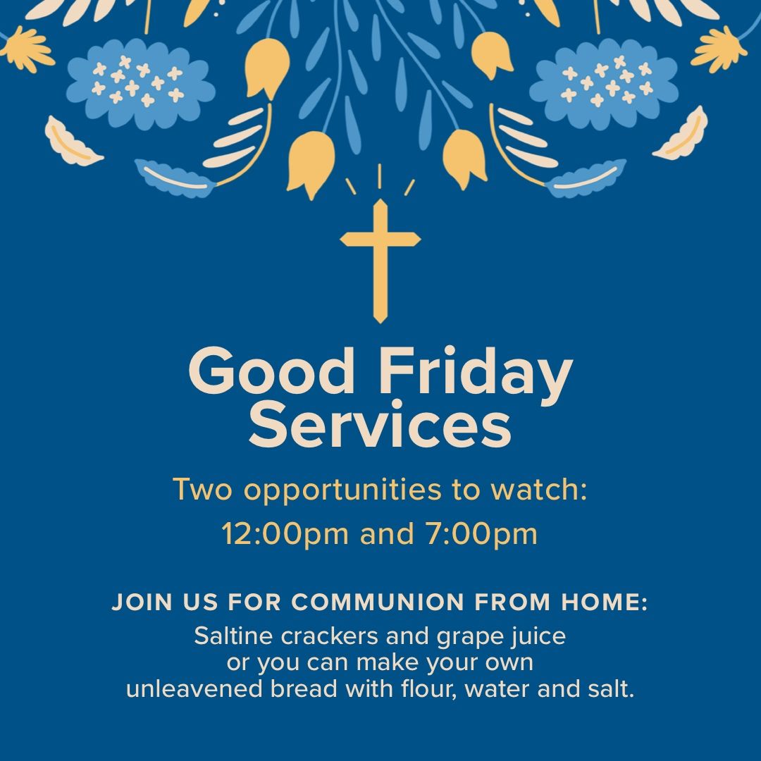 CrosspointStl's tweet photo. Join us for a special online service as we remember the Lord’s sacrifice.

Visit https://t.co/me21dnRUB2 or search Crosspoint Church on YouTube. https://t.co/J1lxpDEgVj