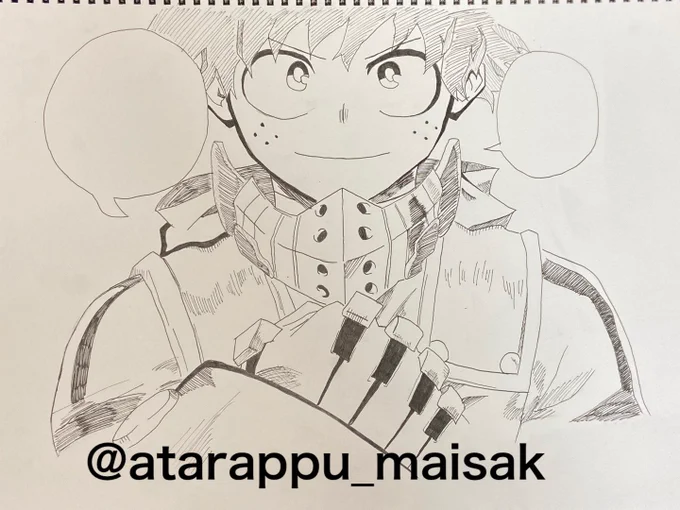デク描きました!
少し雑になっちゃった?
#ヒロアカ
#緑谷出久
#ヒロアカ絵描きさんと繋がりたい
#絵描きさんと繋がりたい 