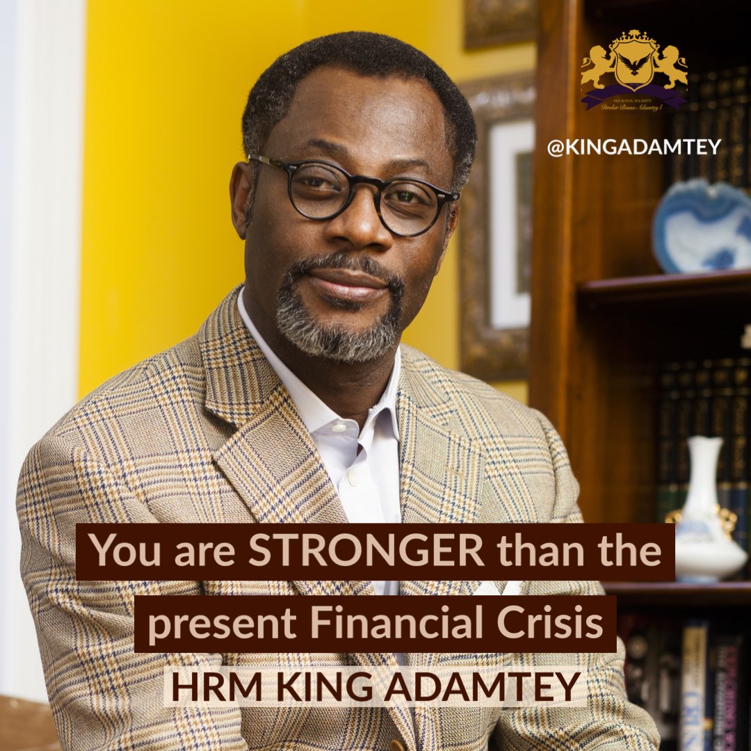 KingAdamtey's tweet photo. Sometimes it takes a crisis to show you what you are made of. Youโre stronger than you know,
Keep Pushing! #king #beingking #beingroyal #royalthoughts #wisdom #wisdomfortoday #inspiration #empowerment #kingadamtey #seghana #kingdom #royalbeing #beingking https://t.co/AvyM0kRPDo