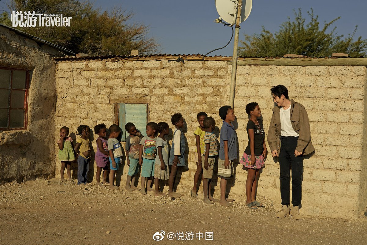 /19  #ZhuYilong also has plans to return to Africa. He often thought about his Namibia trip - the kids and the animals that made the desert less harsh and lonely. He laments the short duration of his prev trip and wants to return with a new perspective of that place.  #朱一龙