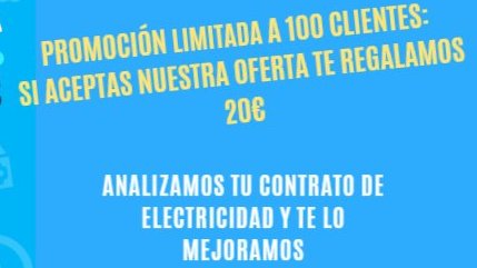 ConectaElectric's tweet image. Te asignamos un asesor técnico para que te ayude personalmente a optimizar tu punto de suministro eléctrico y conseguir reducir tu factura de electricidad.

TE AYUDAMOS A AHORRAR TIEMPO Y DINERO