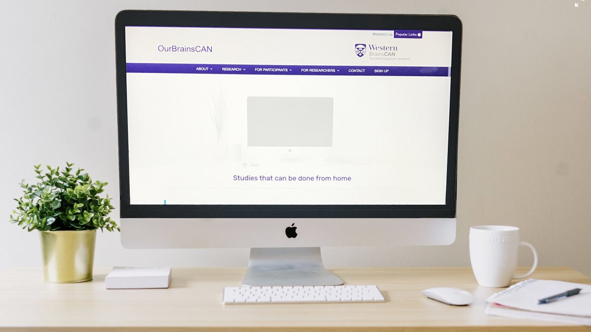 At home, but want to help researchers learn about the brain? Take part in #WesternU online studies through #OurBrainsCAN! 🧠ourbrainscan.uwo.ca/research/studi… #ldnont #PhysicalDistancing