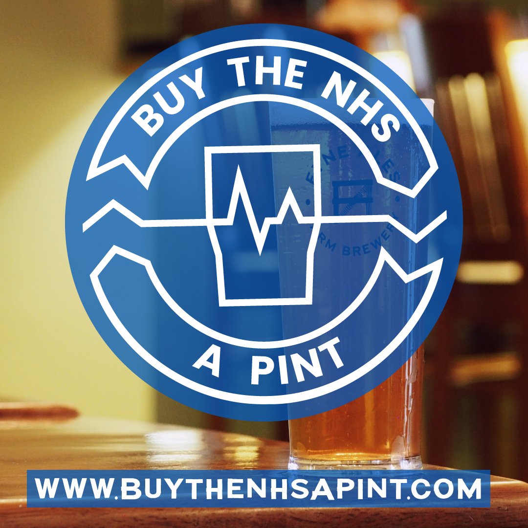 BUY THE NHS A PINT!

shop.fyneales.com/buy-the-nhs-a-…

We've teamed up with a group of UK breweries to offer the chance to add a pint donation to online orders, which will be passed on to NHS workers.

#buytheNHSapint #gooddeedfriday #payitforward #FeelGoodFriday
