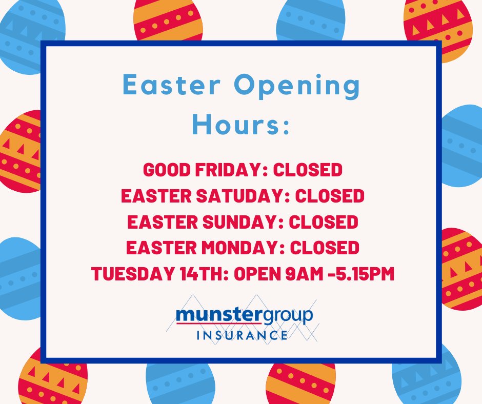 Easter Opening Hours