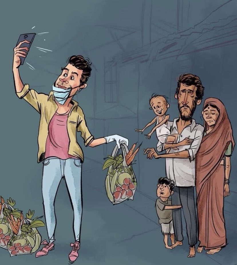 New Digital Era syndrome. It is called Philanthropist Celebrity Syndrome. It must be condemned and stopped immediately.