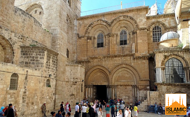 The Church of the Holy Sepulchre in Jerusalem is the holiest place for Christians as its where they believe Isa (as) [Jesus] was crucifiedThis is rejected by Muslims who believe Isa (as) didn't die but was taken up to the heavens & will return towards the end of time(cont'd)