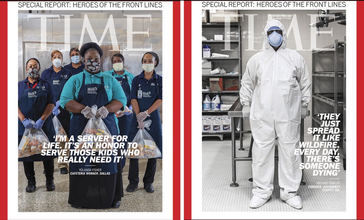 EricTopol's tweet photo. So good and essential to see these folks recognized.
The paramedics, respiratory therapists, cafeteria workers, environmental service workers, pharmacists, physician assistants, and the long list that extends beyond nurses and doctors https://t.co/OjjzEt7Tw9