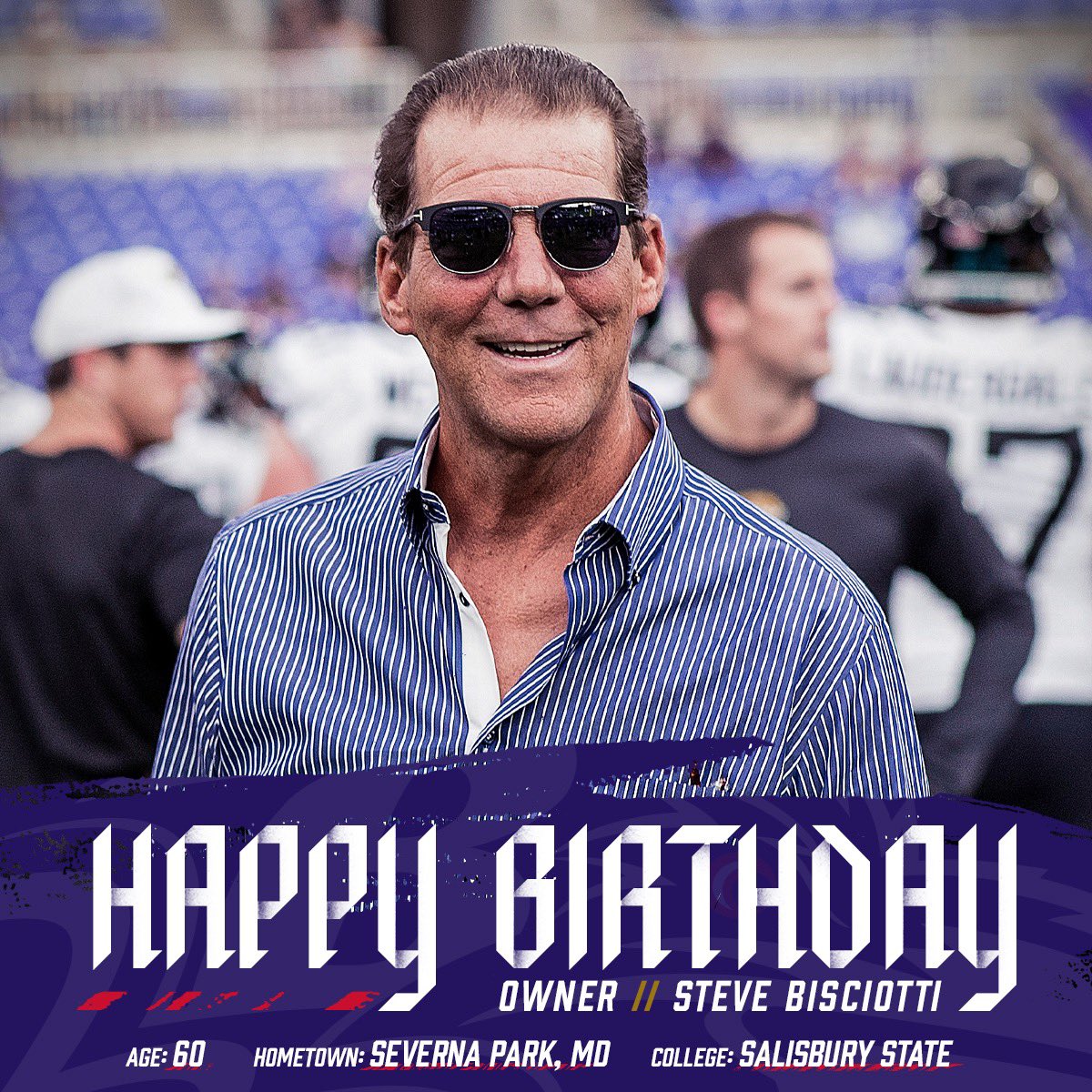 Happy Birthday to Sea Gull Steve Bisciotti!  