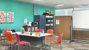 アイドルマスターミリオンライブ シアターデイズ 劇場セット01 Zoom バーチャル背景画像 動画まとめ Zoom Background