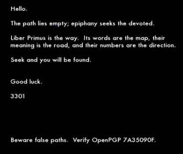 Lepas tahun 2014, kumpulan rahsia ni senyap. Pd 5 Januari 2016, Cicada 3301 post pula di Twitter. Kalau nak jd spy boleh perhati tiap Januari mana² laman sosial. Cuma aku tak faham kenapa nak travel cari QR Code?? Takut dikoyak atau dibuang nya hint tu habis.Kah!!