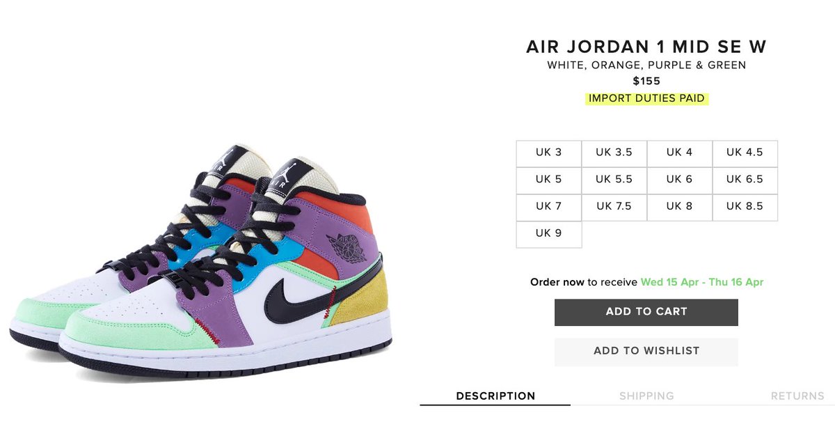 Solelinks Eu Canada Ad Live Via Endclothing Women S Air Jordan 1 Mid Multicolor Us T Co 7d09edg2ul Eu T Co Nvequjzgeb Air Jordan 7 Retro Se Hare Alternate Us T Co Tk1vae243j Eu T Co Ta5znacypm T