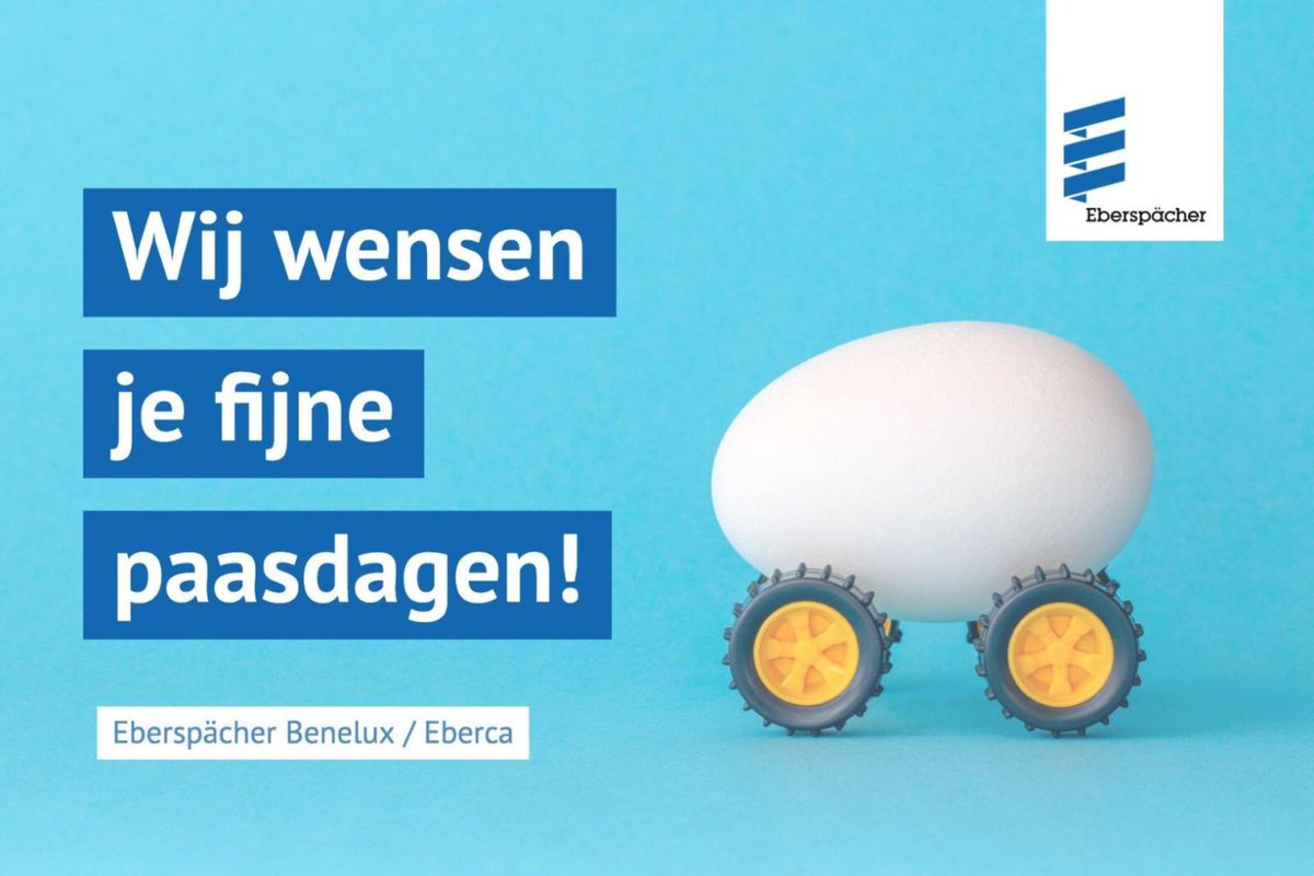 Namens Eberca België en Nederland een #GoedeVrijdag, fijne #Pasen en bovenal veel #gezondheid toegewenst🙏

💛🥚🐣🐥🐰💚
#HappyEaster #VrolijkPasen #GoodFriday