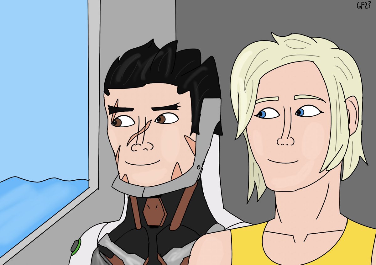 TheGoodSoldier2's tweet photo. Day 6: Sea
(It just a simple cruise so that’s all I can think of)
#GencyWeek #OverwatchFanart #gency https://t.co/6rDatAKvvq
