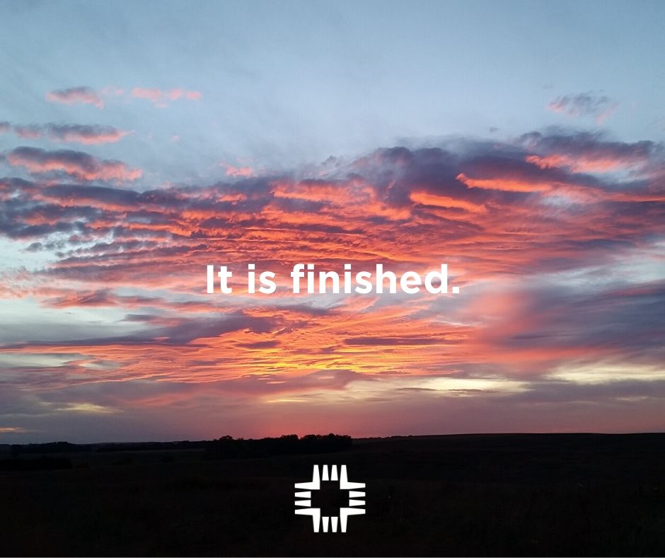 CUNE's tweet photo. "When he had received the drink, Jesus said, 'It is finished.' With that, he bowed his head and gave up his spirit" (John 19:30). #GoodFriday https://t.co/8d6b7k7yxH