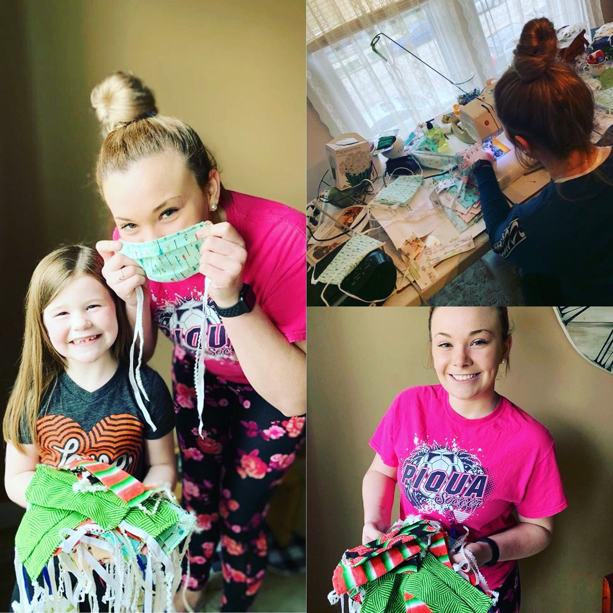UVCareerCenter's tweet photo. Karly Schisler, a junior in Medical Careers Academy, lead a family project to make masks for StoryPoint Senior Living in Troy. They wanted to work together as a family to help the community and local health partners.

Thank you to a great family! #inthistogetherohio #thisisuvcc https://t.co/ZRuBzUF9eI