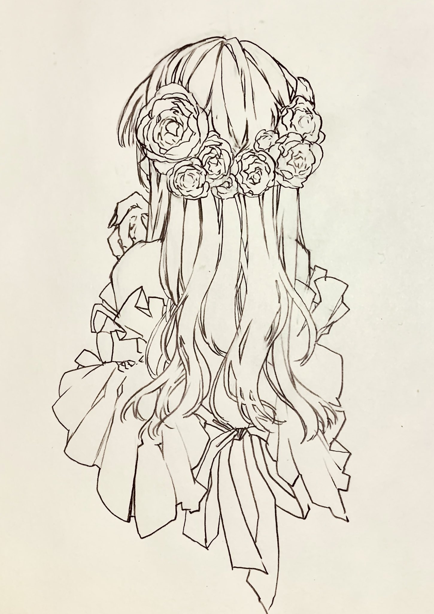 Uzivatel 中山 初夏 お洋服とお絵描き Na Twitteru 女の子の後ろ姿 こういうお花の配置好きなのです お絵描き イラスト 女の子 T Co Nwcoewbxqh Twitter